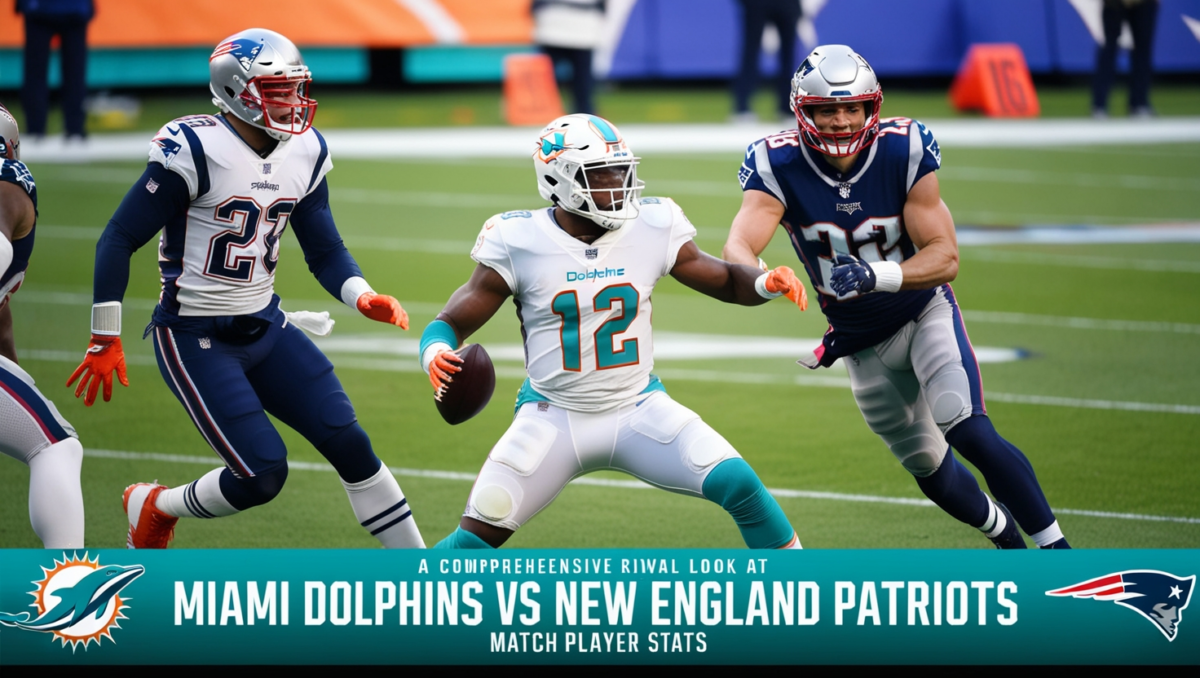 Miami Dolphins vs New England Patriots Match Player Stats