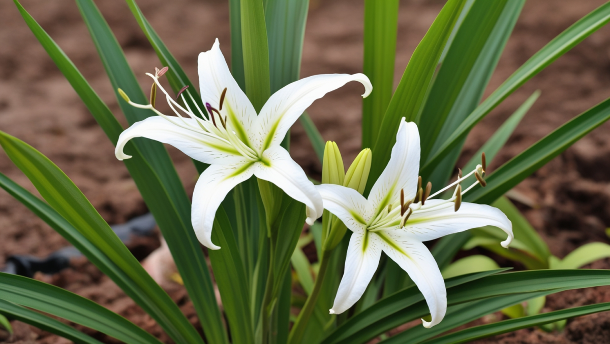 How Does the White Spider Lily Help the Ag Perdue