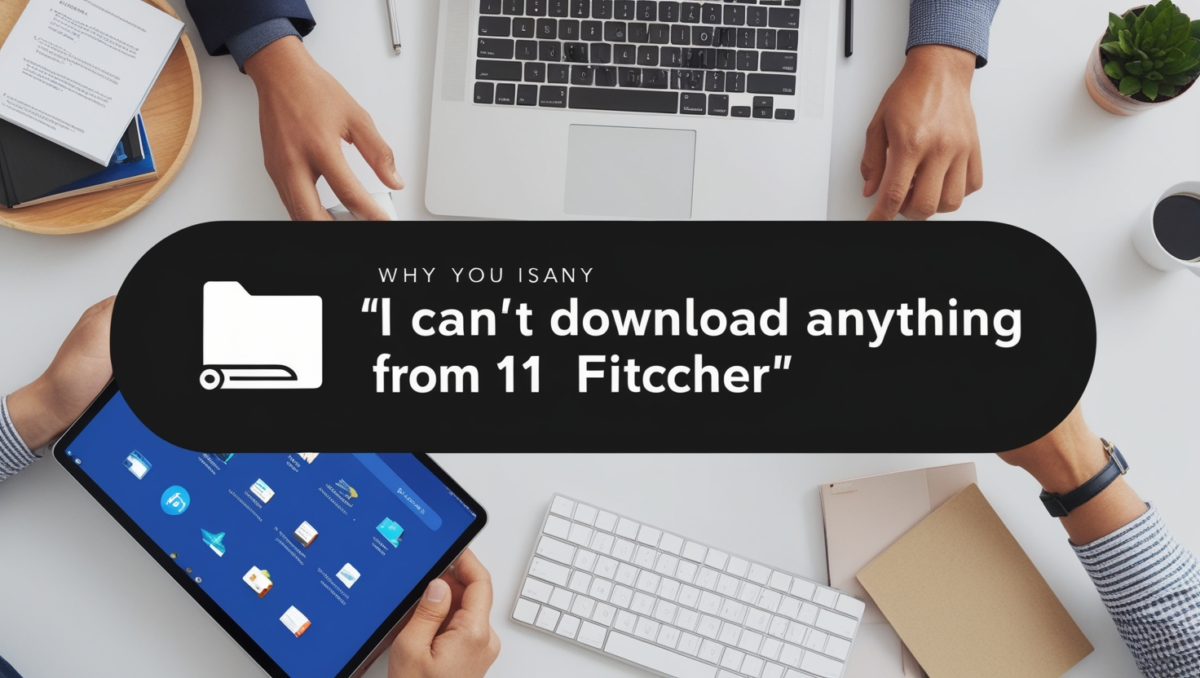 I Cant Download Anything from 1 Fitcher