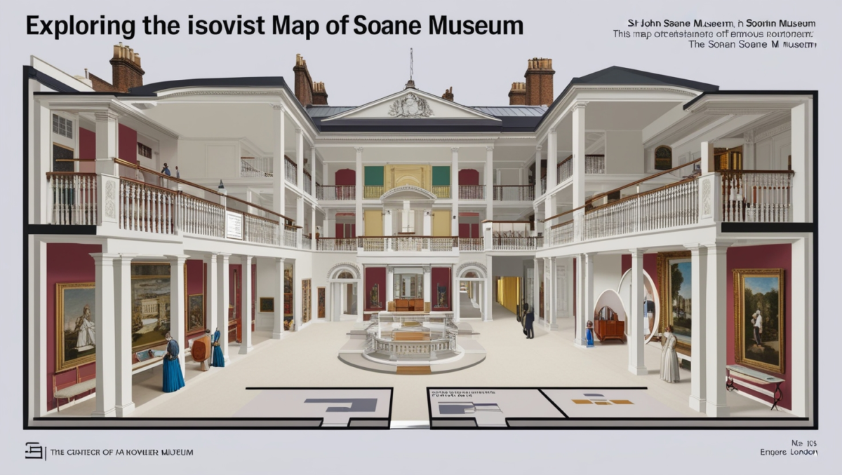 Isovist Map of Soane Museum