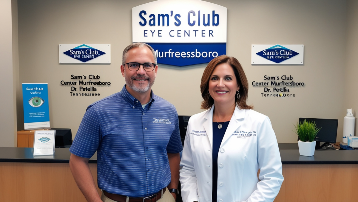 Sam's Club Eye Center Murfreesboro Dr. Petellia