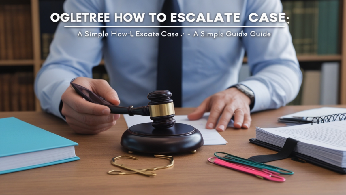 Ogletree how to escalate case