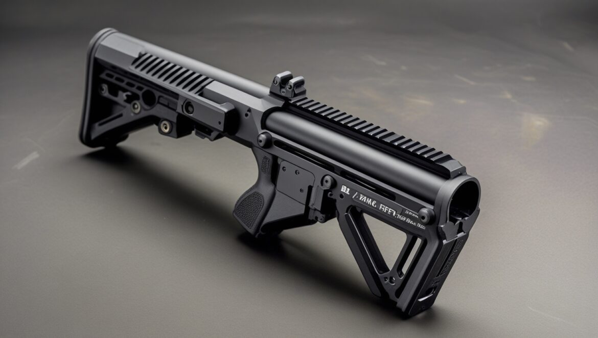 5KU JMAC Style SS-8 Folding Buttplate Stock