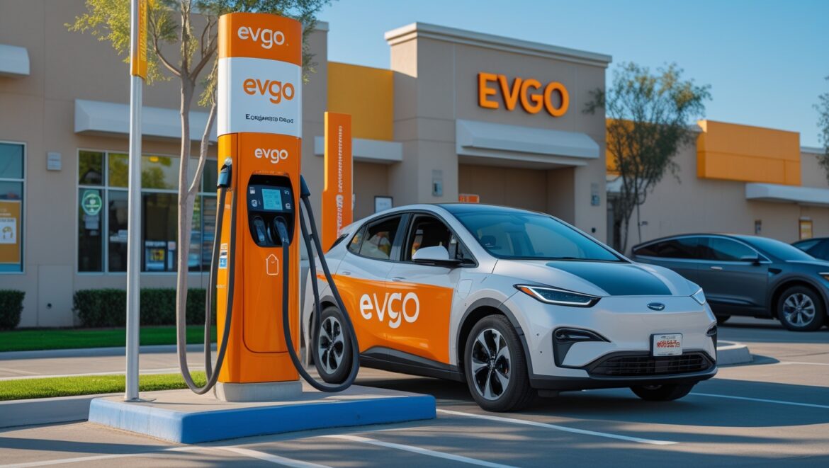 EVgo Charging Station Near Equipment Depot Fontana 92337