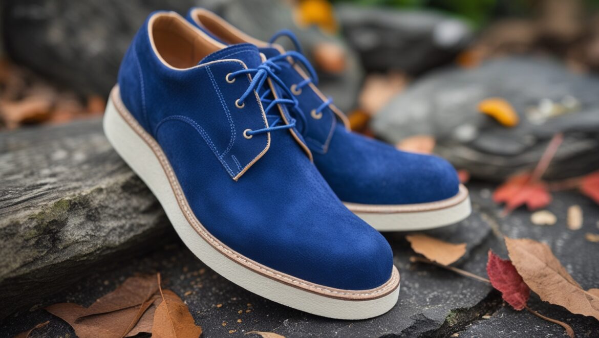 Material for Elvis's Blue Shoes