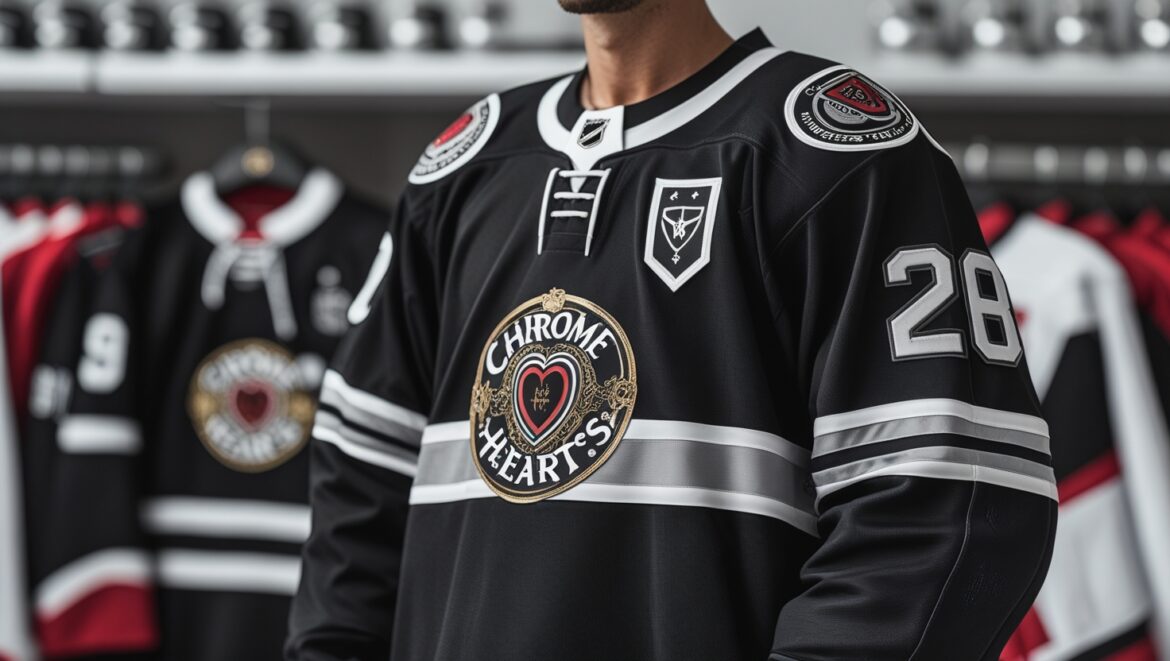 Chrome Hearts Hockey Jersey Black Replica