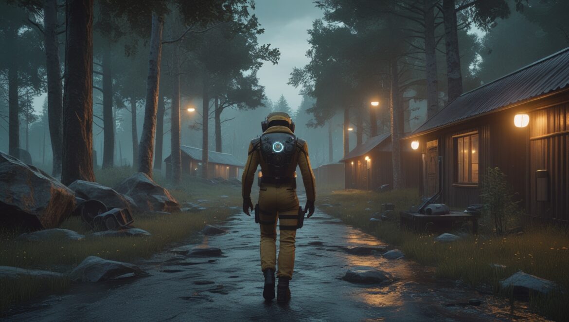 Dystopian Lootershooter Set in 1980's Sweden